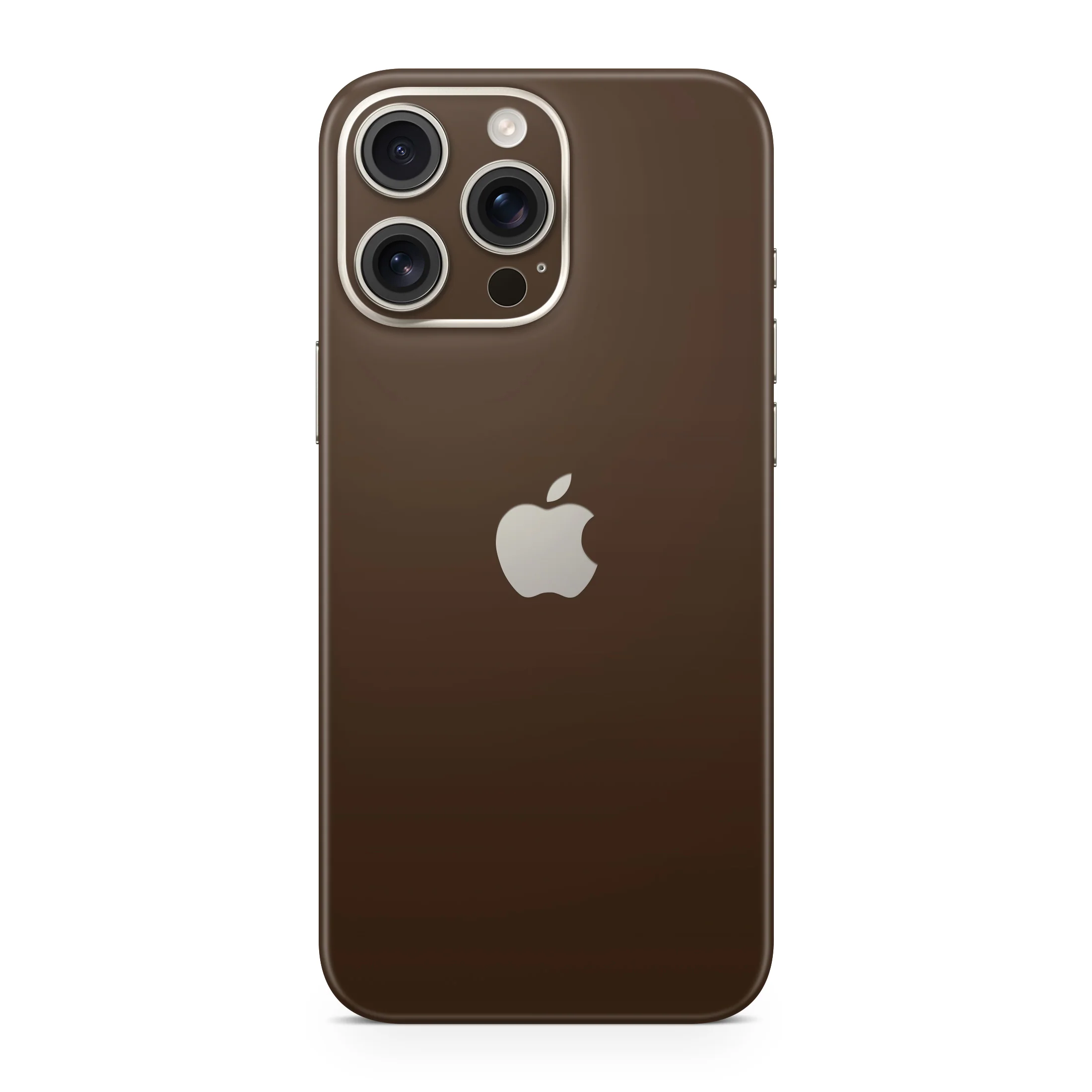 Chocolate Brown iPhone Skin + Case - Image 3