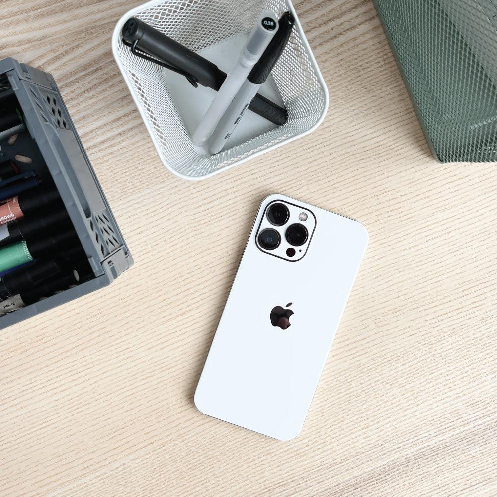 White iPhone Skin + Case - Image 4